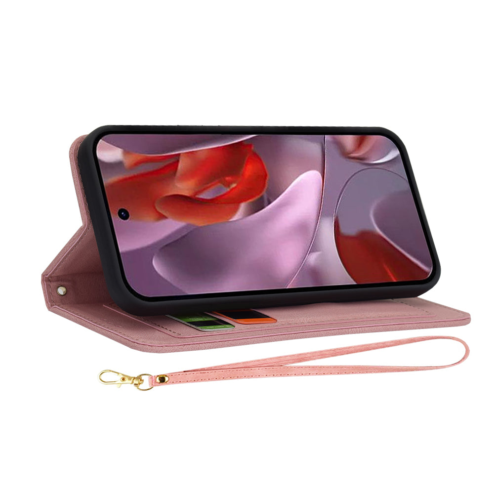 Custodia per Google Pixel 9a, Techsuit, FlipCraft, Rosa