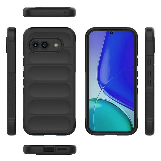 Custodia per Google Pixel 9a, Techsuit, Magic Shield, Nera