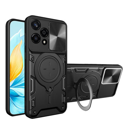 Custodia per Honor 200 Lite, Techsuit, CamGuard Pro, Nera