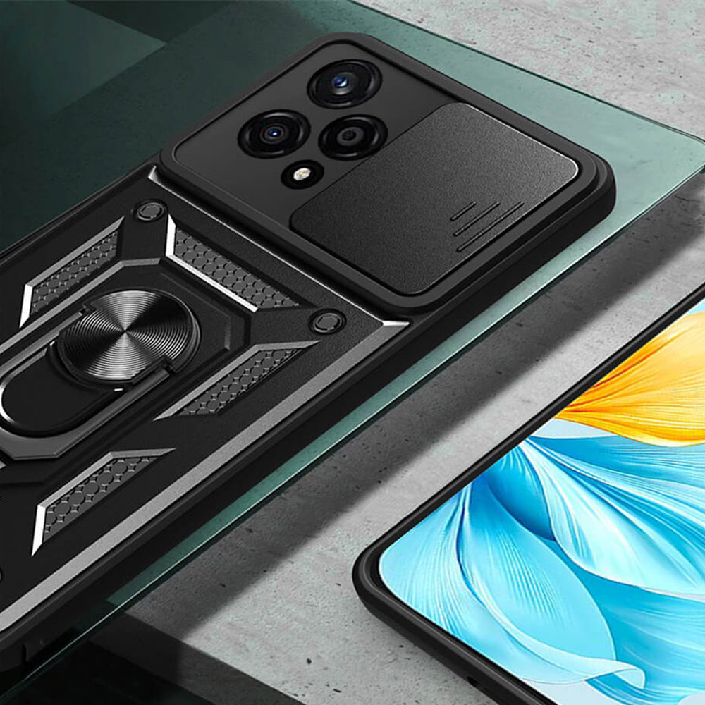 Custodia per Honor 200 Lite, Techsuit, CamShield, Rosa