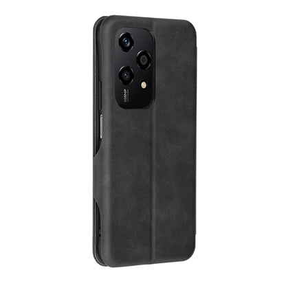 Custodia per Honor 200 Lite, Techsuit, Safe Wallet Plus, Nera