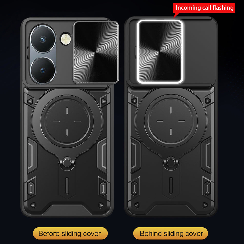 Custodia per Honor 200 Pro, Techsuit, CamGuard Pro, Nera