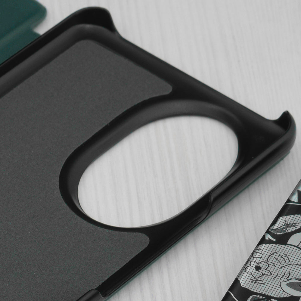 Custodia per Honor 200 Pro, Techsuit, eFold, Verde Scuro