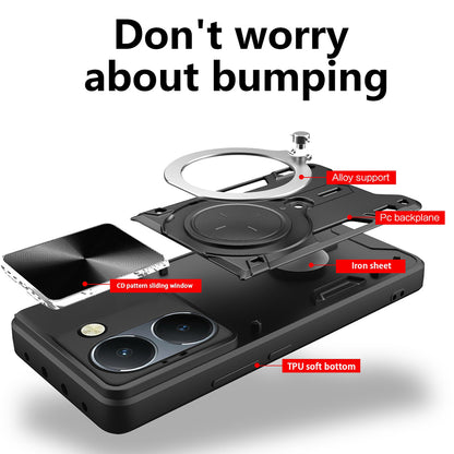Custodia per Honor 200, Techsuit, CamGuard Pro, Nera
