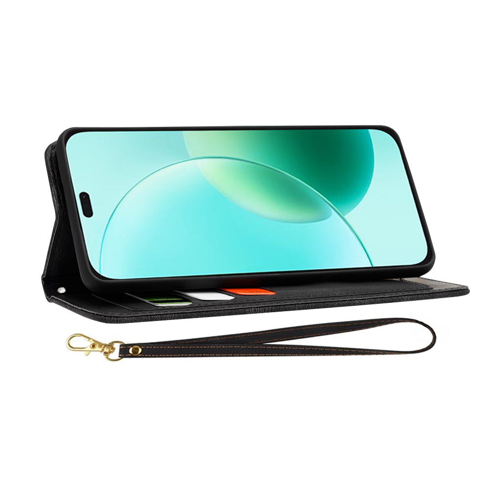 Custodia per Honor 400 Lite, Techsuit, FlipCraft, Nera