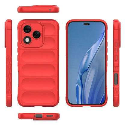 Custodia per Honor 400 Lite, Techsuit, Magic Shield, Rossa