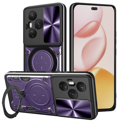 Custodia per Honor 400 Pro, Techsuit, CamGuard Pro, Viola