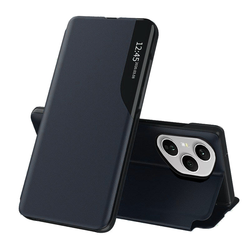 Case for Honor 400 Pro, Techsuit, eFold, Dark Blue