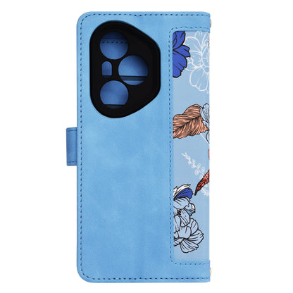 Custodia per Honor 400 Pro, Techsuit, FlipCraft, Blu
