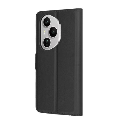Custodia per Honor 400 Pro, Techsuit, Leather Folio, Nera