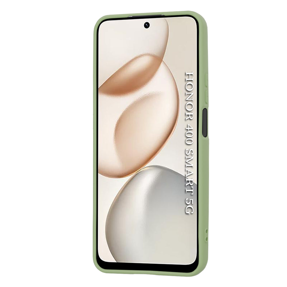 Custodia per Honor 400 Smart 4G / X7d 4G / 400 Smart 5G, Techsuit, SoftFlex, Verde Chiaro
