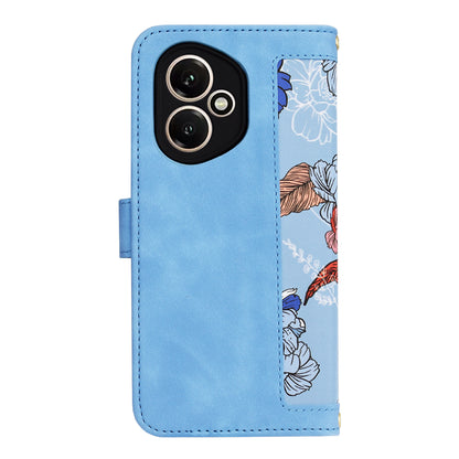 Custodia per Honor 400, Techsuit, FlipCraft, Blu