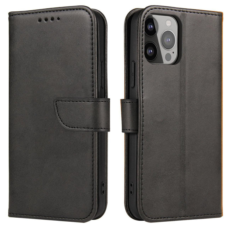 Custodia per Honor 600 Pro, OEM, Marva Wallet, Nera