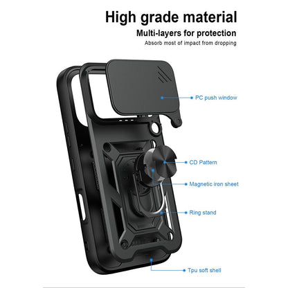 Custodia per Honor 600, OEM, CamShield, Nera