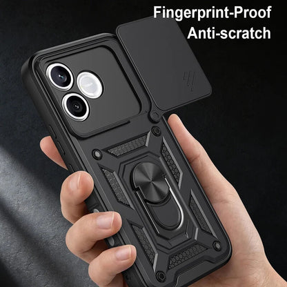 Custodia per Honor 600 Lite, OEM, CamShield, Nera