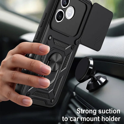 Custodia per Honor 600 Lite, OEM, CamShield, Nera