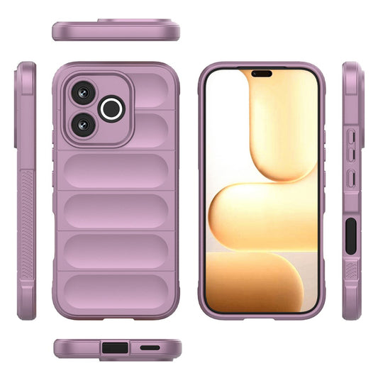 Custodia per Honor 600 Lite, Techsuit, Magic Shield, Viola