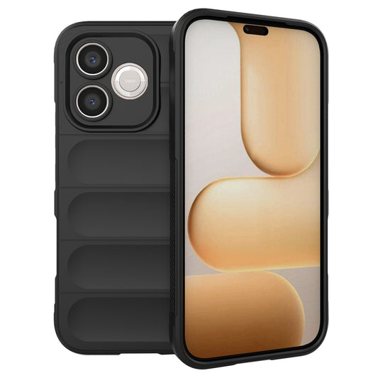 Custodia per Honor 600 Lite, Techsuit, Magic Shield, Nera