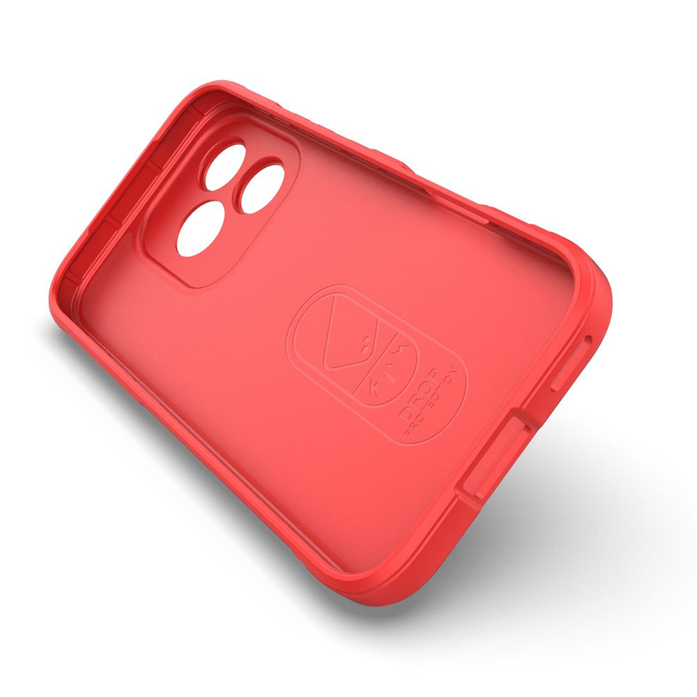 Custodia per Honor 600 Lite, Techsuit, Magic Shield, Rossa