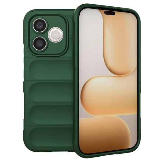 Custodia per Honor 600 Lite, Techsuit, Magic Shield, Verde