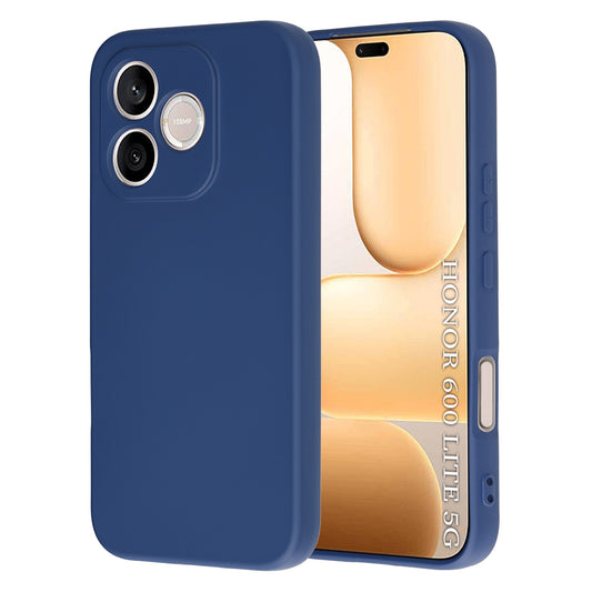 Custodia per Honor 600 Lite, Techsuit, SoftFlex, Blu Navy