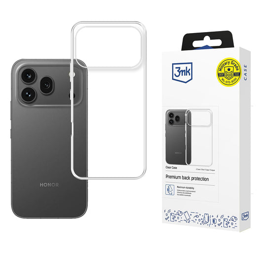 Custodia per Honor 600 Pro, 3MK, Clear, Trasparente