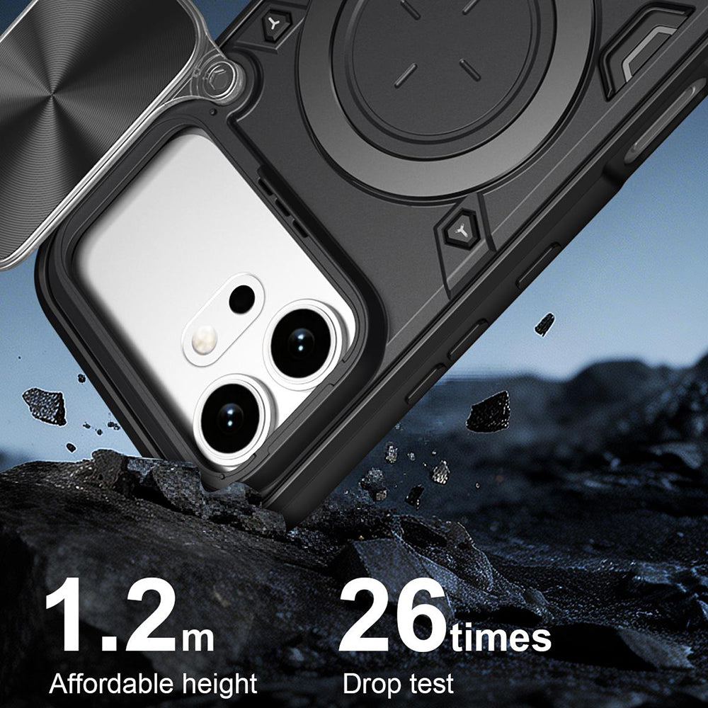 Custodia per Honor 600 Pro / 600, Techsuit, CamGuard Pro, Nera