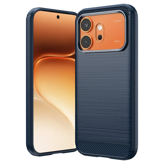 Custodia per Honor 600 Pro / 600, Techsuit, Carbonio, Blu
