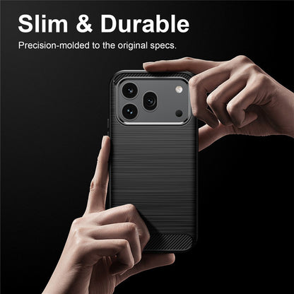 Custodia per Honor 600 Pro / 600, Techsuit, Carbonio, Nera