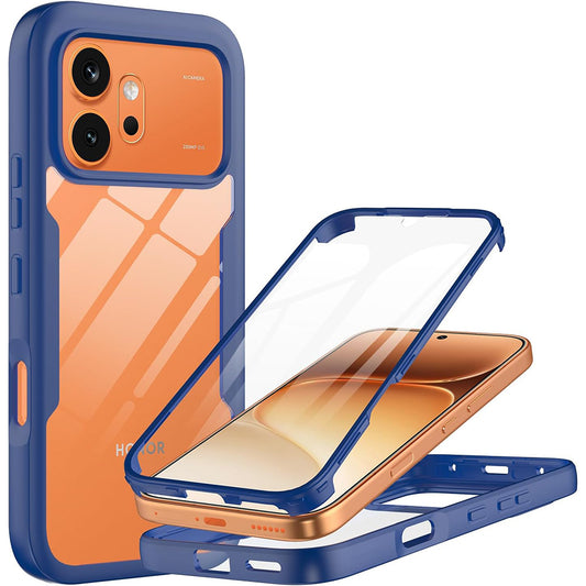 Custodia per Honor 600 Pro / 600, Techsuit, ColorVerse 360, Blu