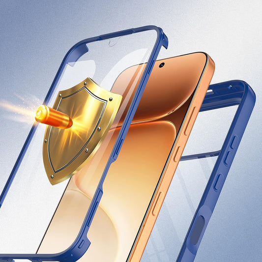Custodia per Honor 600 Pro / 600, Techsuit, ColorVerse 360, Blu