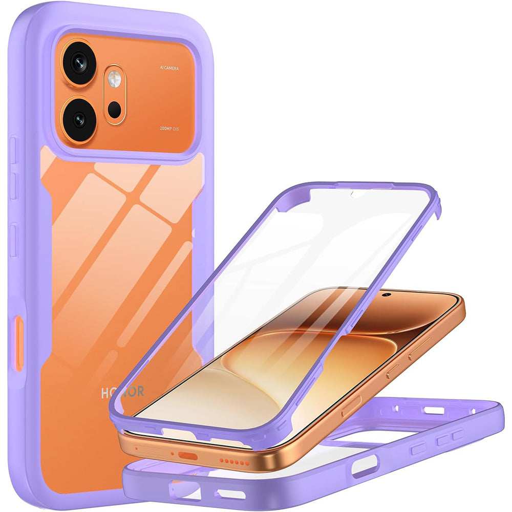 Custodia per Honor 600 Pro / 600, Techsuit, ColorVerse 360, Viola