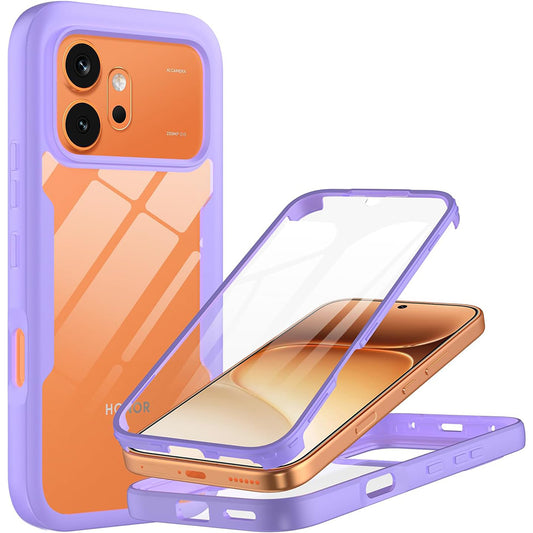 Custodia per Honor 600 Pro / 600, Techsuit, ColorVerse 360, Viola