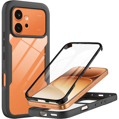 Custodia per Honor 600 Pro / 600, Techsuit, ColorVerse 360, Nera