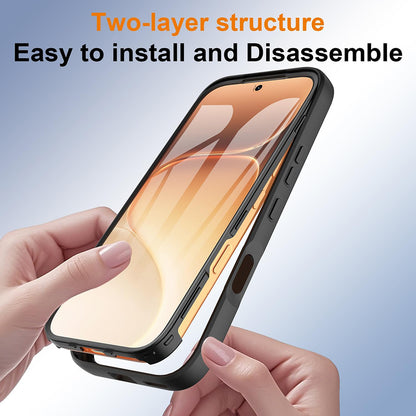 Custodia per Honor 600 Pro / 600, Techsuit, ColorVerse 360, Nera