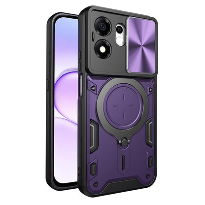 Custodia per Honor 600 Smart, Techsuit, CamGuard Pro, Viola