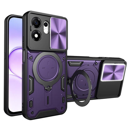 Custodia per Honor 600 Smart, Techsuit, CamGuard Pro, Viola
