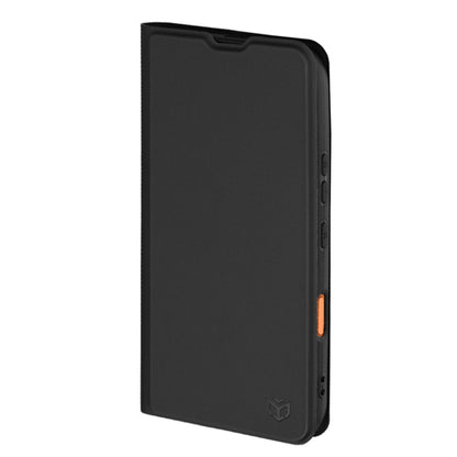 Custodia per Honor 600, Techsuit, Magskin Book, Nera