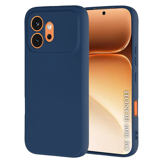 Custodia per Honor 600, Techsuit, SoftFlex, Blu scuro