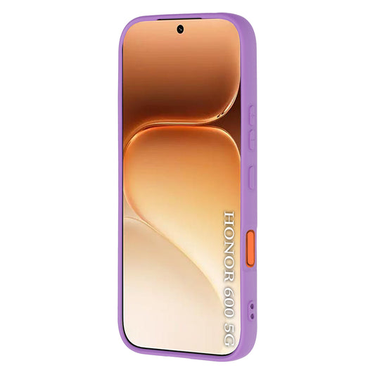 Custodia per Honor 600, Techsuit, SoftFlex, Viola