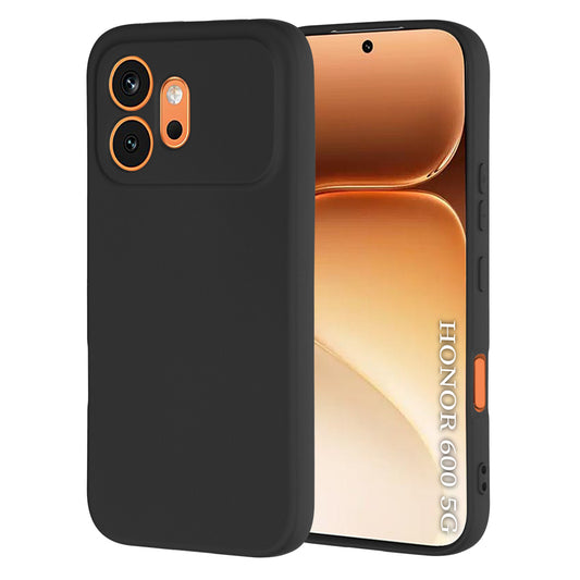 Custodia per Honor 600, Techsuit, SoftFlex, Nera
