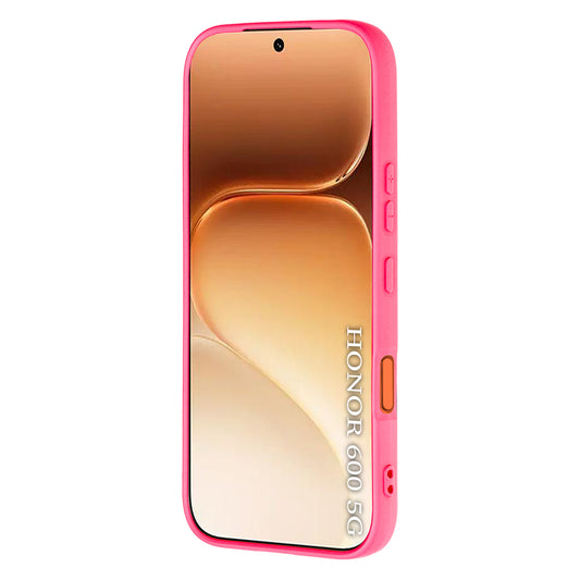 Custodia per Honor 600, Techsuit, SoftFlex, Rosa Scuro