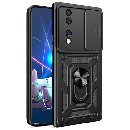 Custodia per Honor 70, Techsuit, CamShield, Nera