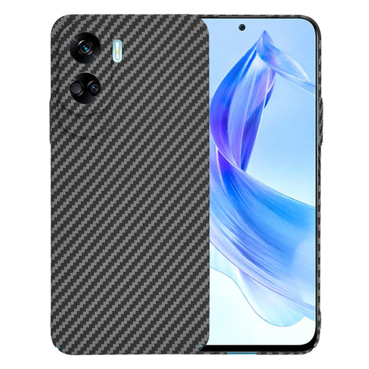 Custodia per Honor 90 Lite, Techsuit, Carbonite FiberShell, Nera