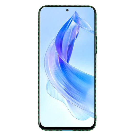 Custodia per Honor 90 Lite, Techsuit, Carbonite FiberShell, Verde