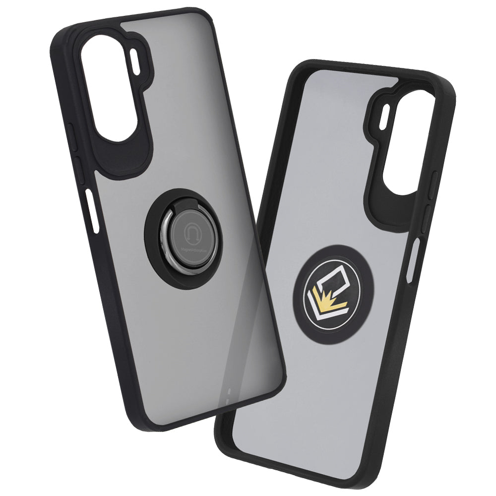 Custodia per Honor 90 Lite, Techsuit, Glinth, Nera