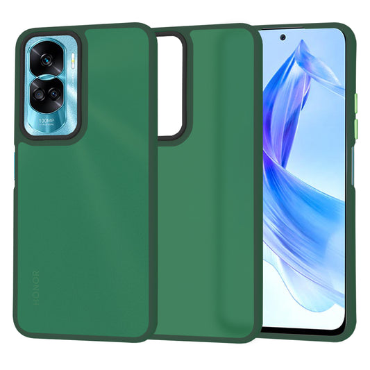 Custodia per Honor 90 Lite, Techsuit, HaloFrost, Verde