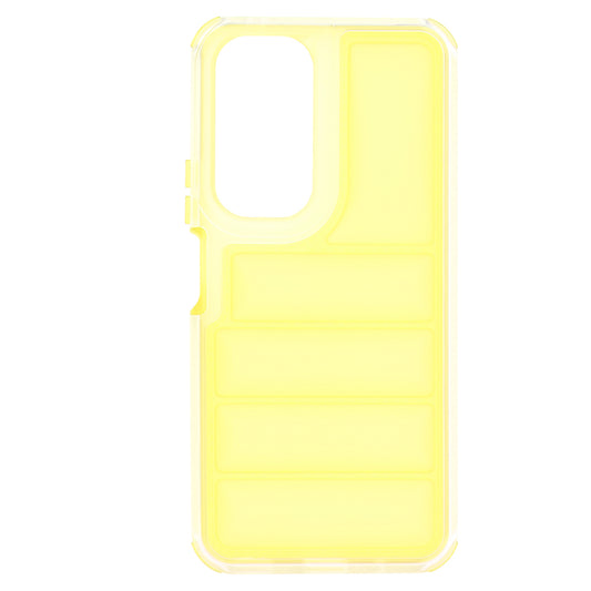 Custodia per Honor 90 Lite, Techsuit, Wave Shield, Gialla