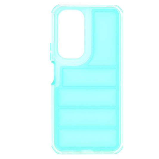 Custodia per Honor 90 Lite, Techsuit, Wave Shield, Turchese