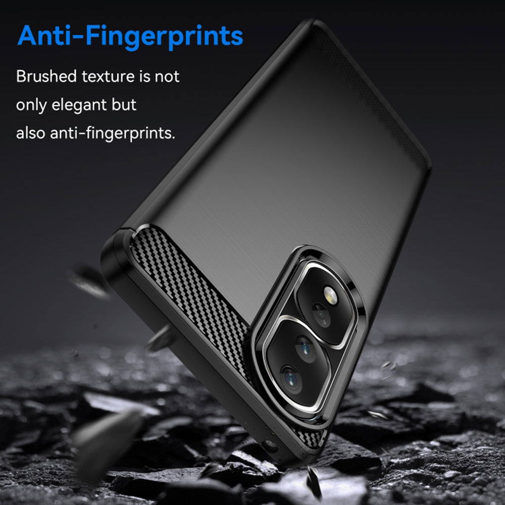 Custodia per Honor 90 Pro / 80 Pro, Techsuit, Carbonio, Nera